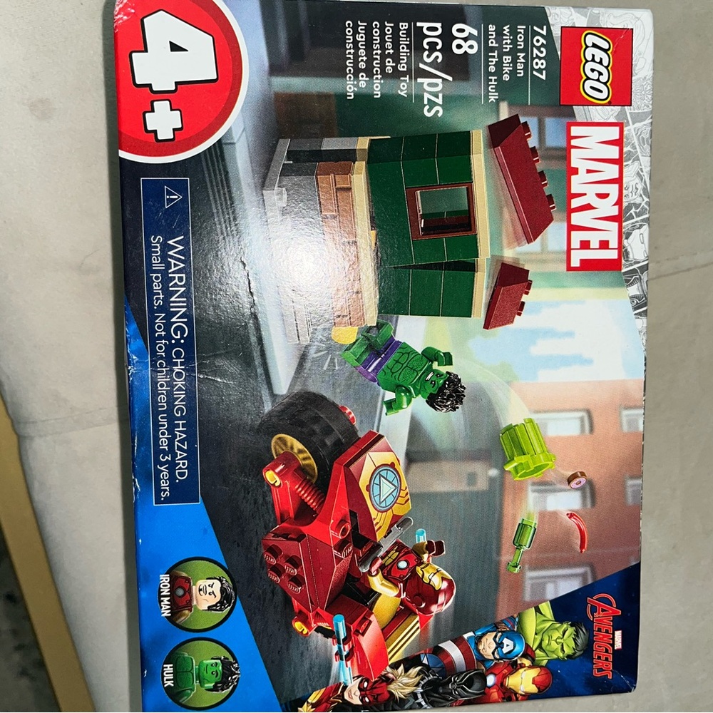 Lego Red and Green Building Set Ladybug Theme